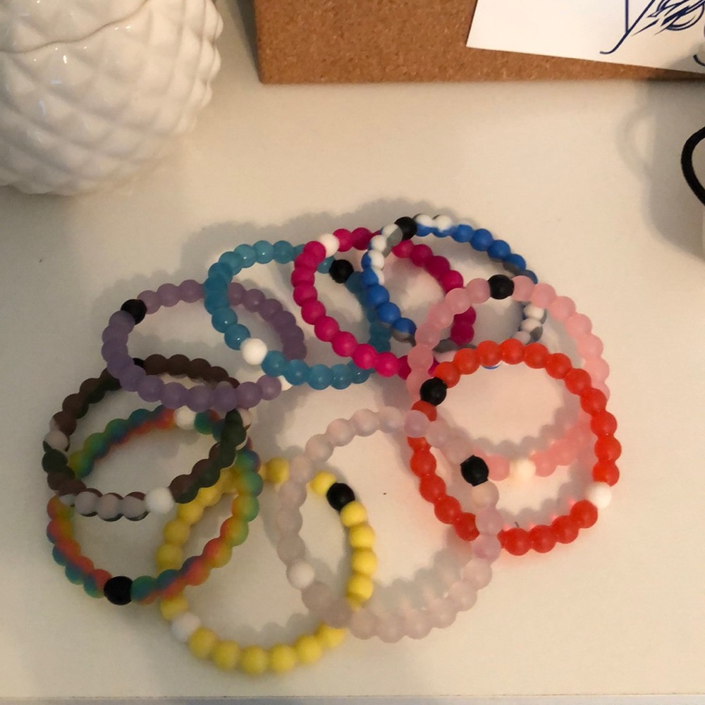 10 Lokai bracelets